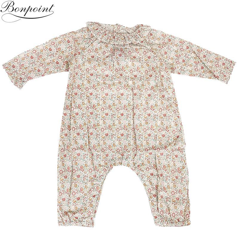 新品未使用】 ボンポワン白色ロンパースセット 新品未使用
