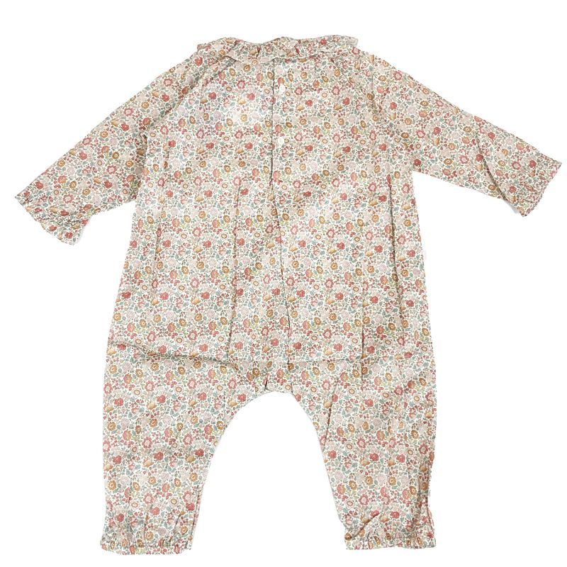 Bonpoint ボンポワン アウトレット bp 23 18 M 80 cm ベビー サロペット リバティ ロンパース 並行輸入品