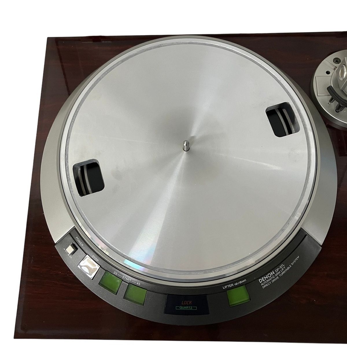 DENON DP 57 L ターンテーブル アーム無し 音響機器
