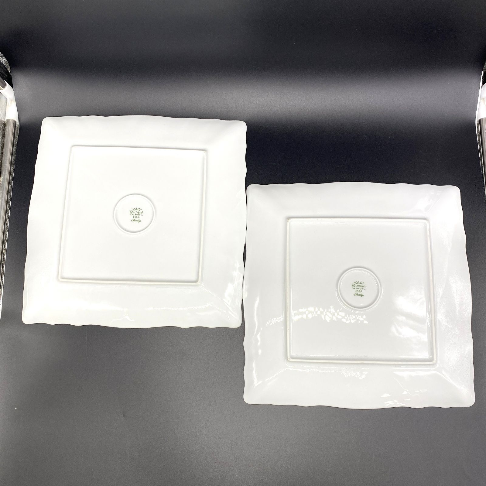 A32557）Richard Ginori リチャードジノリ ベッキオホワイト スクエア