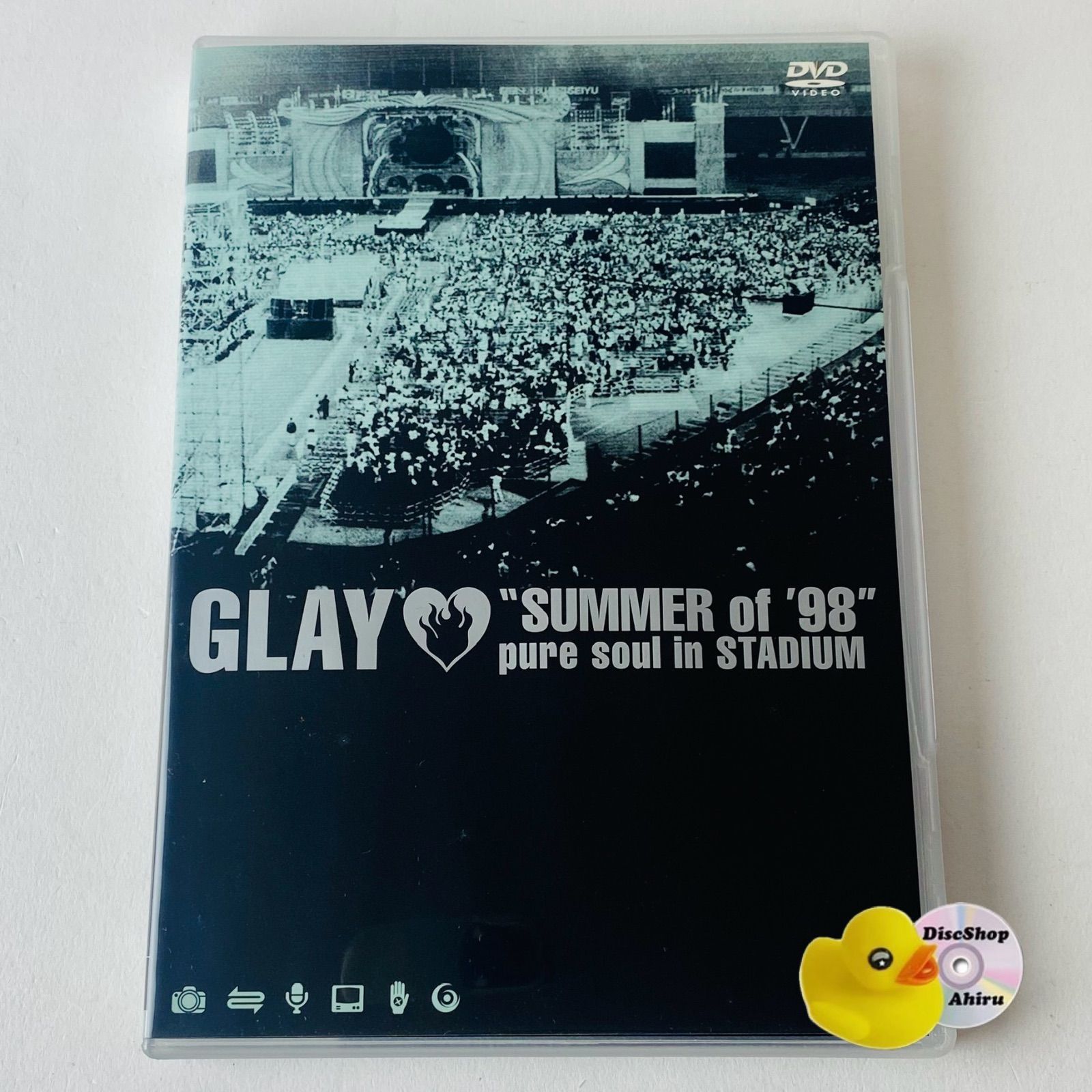 GLAY/“SUMMER of '98”pure soul in STADIUM TOBF-5283 [MSC-N3]【DVD