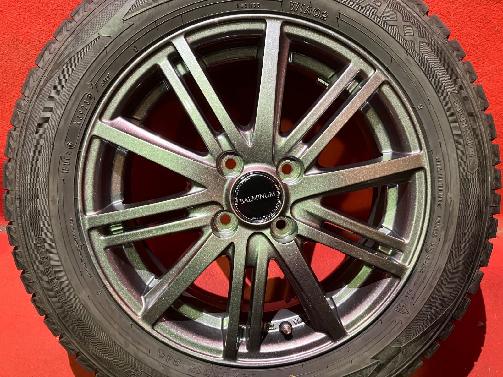 スタッドレスタイヤホイールセット 185