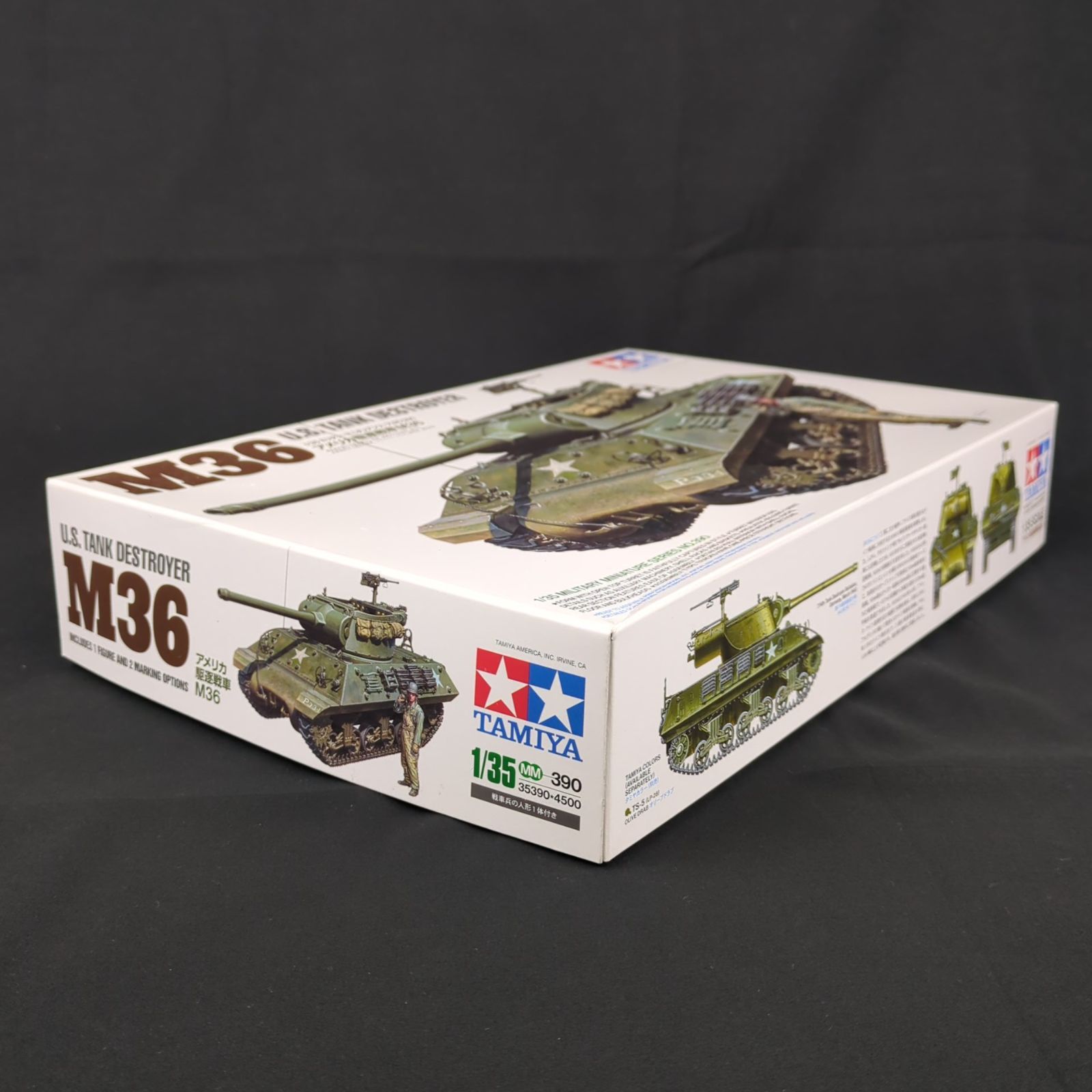 タミヤ 35390 1 35ミリタリーミニチュアシリーズ No 390 35 アメリカ駆逐戦車M 36 SCALE U S TANK M