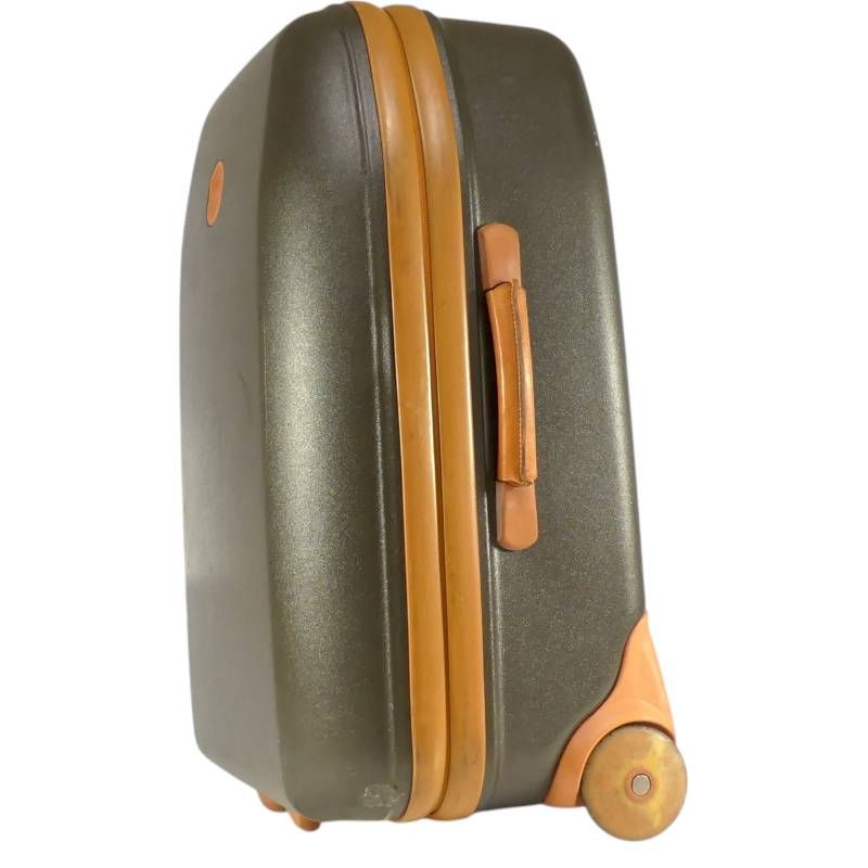 BRIC'S ブリックス トランク キャリーケース スーツケース 革 旅行バッグ アンティーク風 緑 カーキ 茶 メンズ レディース キャリー付きバッグ一覧←SEULB屋着古← X8162