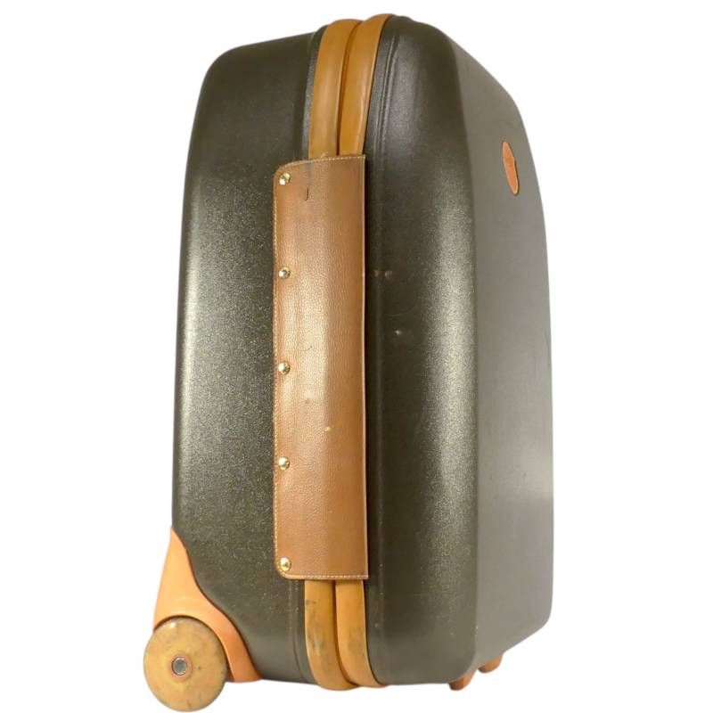 BRIC'S ブリックス トランク キャリーケース スーツケース 革 旅行バッグ アンティーク風 緑 カーキ 茶 メンズ レディース キャリー付きバッグ一覧←SEULB屋着古← X8162