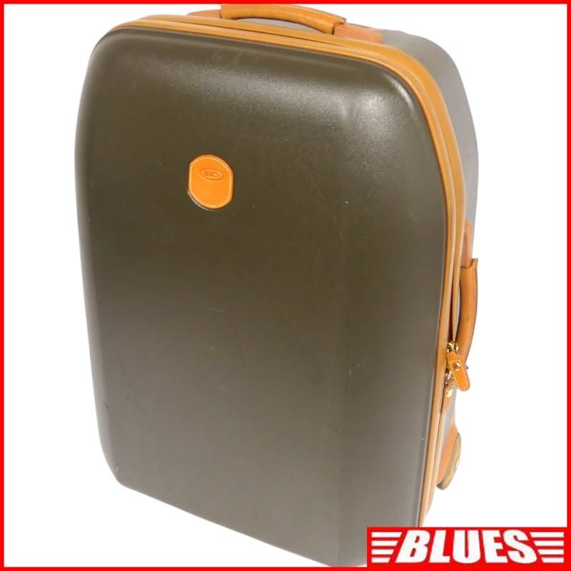 BRIC'S ブリックス トランク キャリーケース スーツケース 革 旅行バッグ アンティーク風 緑 カーキ 茶 メンズ レディース キャリー付きバッグ一覧←SEULB屋着古← X8162