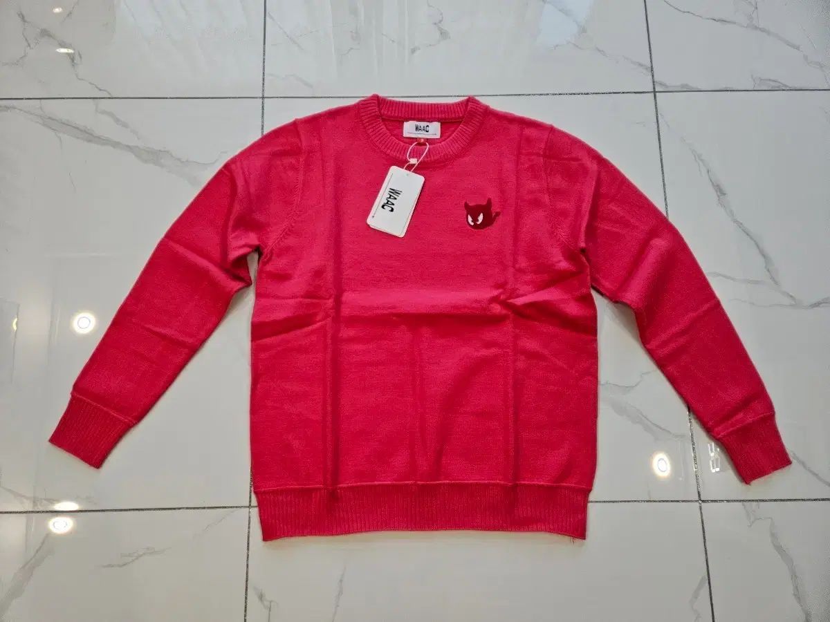 WAAC ワック WACC ゴルフ ピンク ニット L レディース