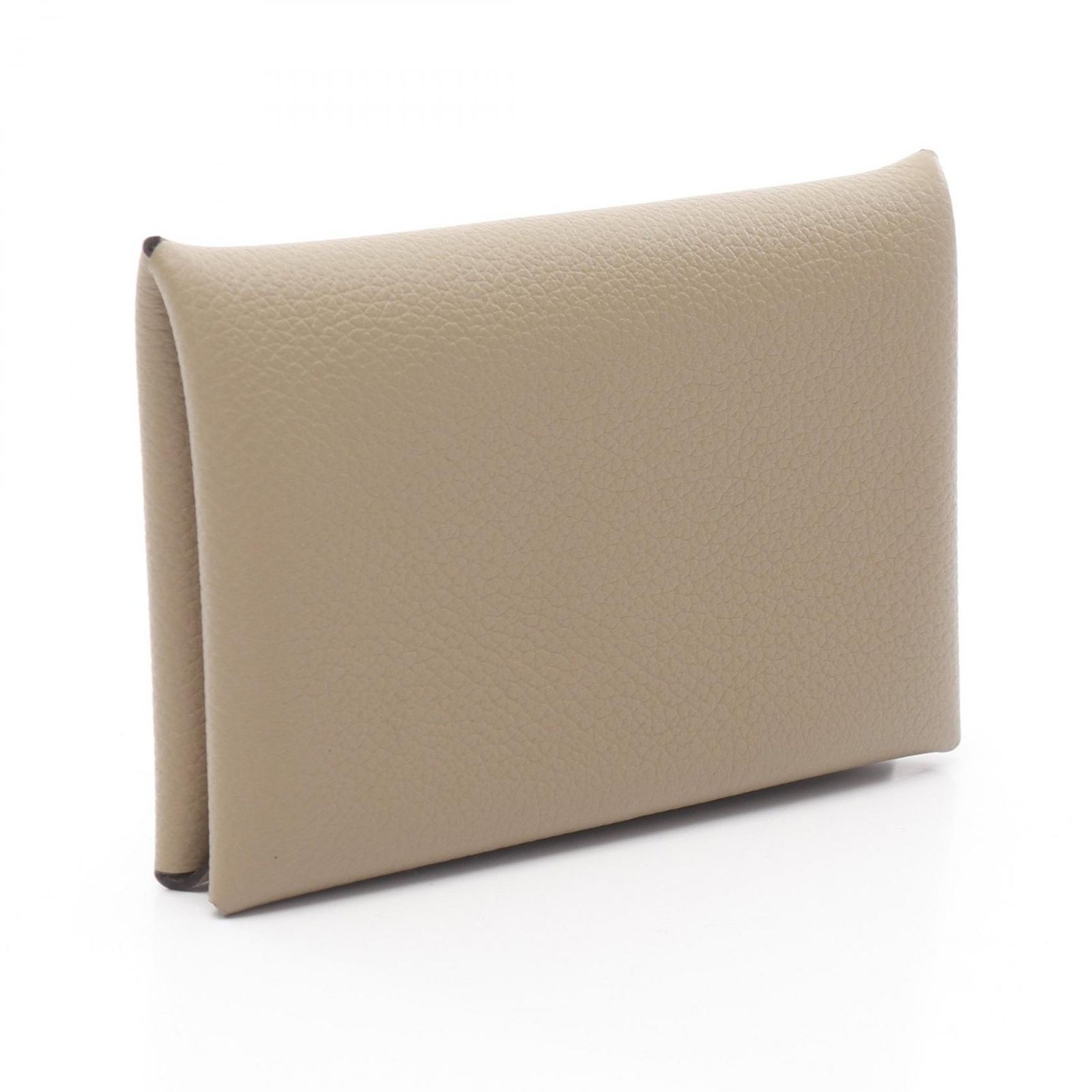 エルメス HERMES コインケース カルヴィ ベージュマルファ レザー