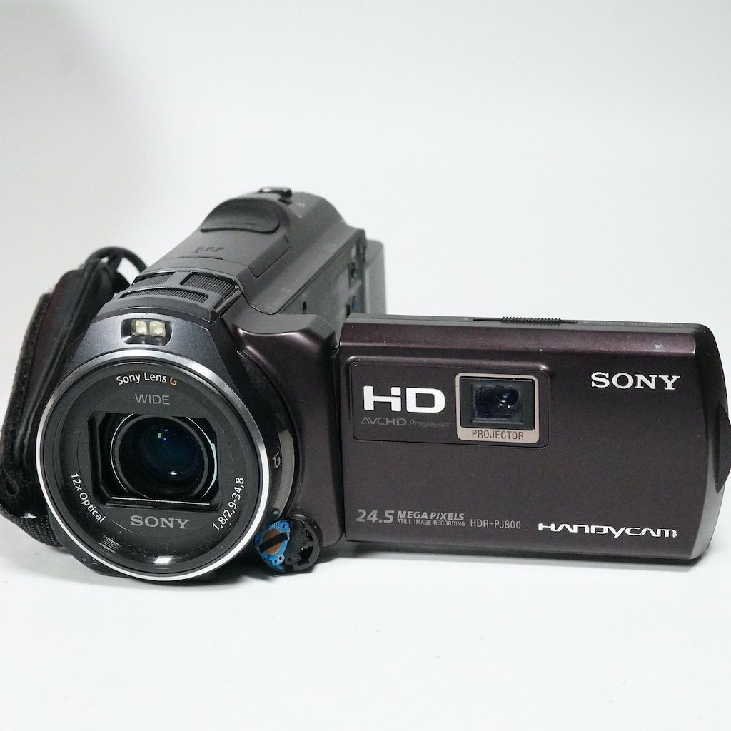 SONY ソニー HDR PJ 800 ブラウン 元箱 返金保証 2445