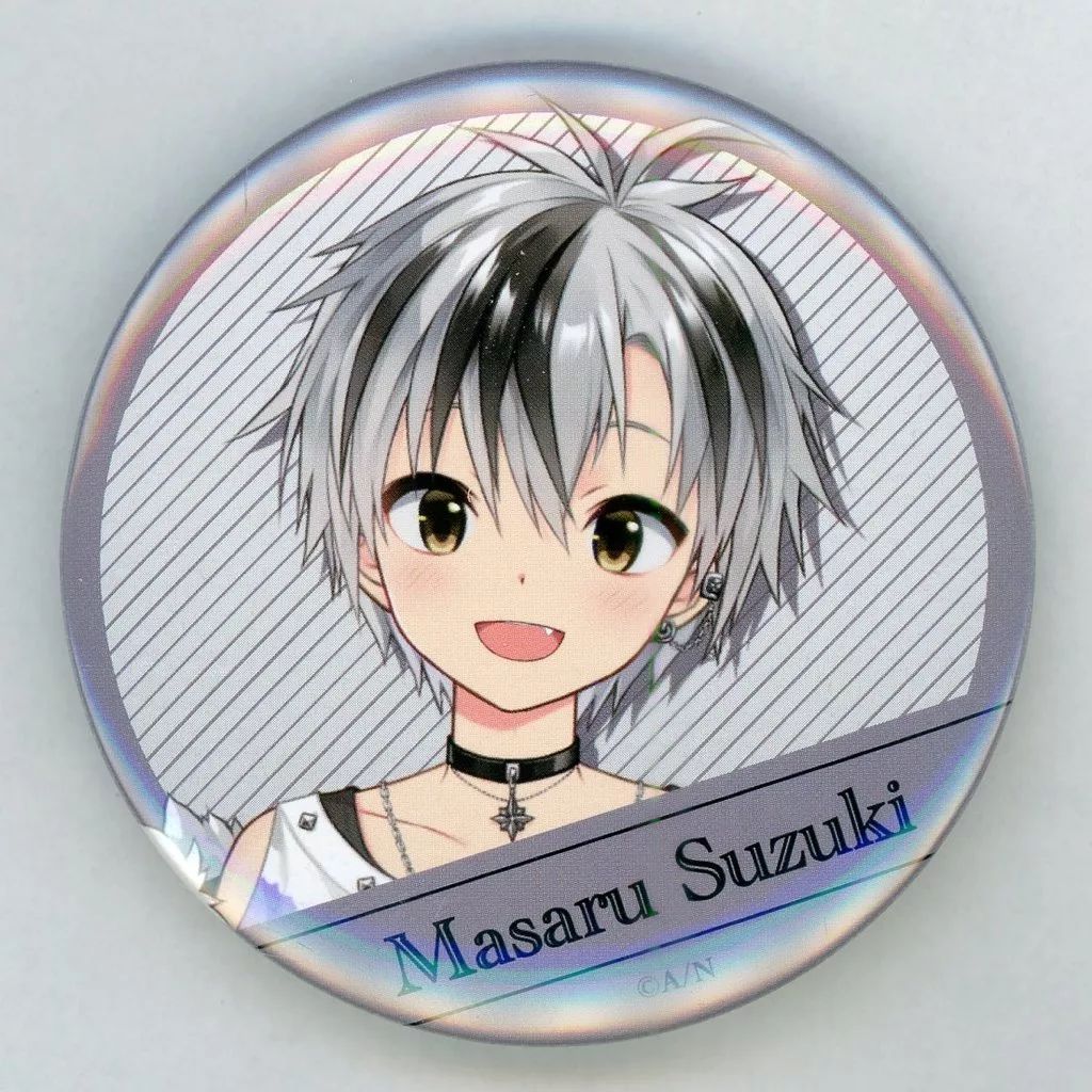 中古】バッジ・ピンズ 鈴木勝 缶バッジ 「バーチャルYouTuber にじさん