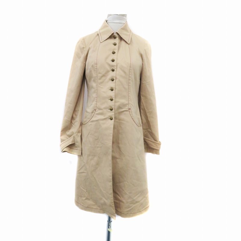 ホコモモラデシビラ Jocomomola de Sybilla ステンカラーコート ロング