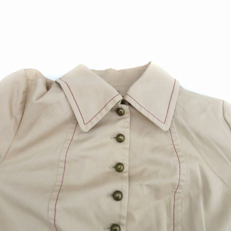 ホコモモラデシビラ Jocomomola de Sybilla ステンカラーコート ロング