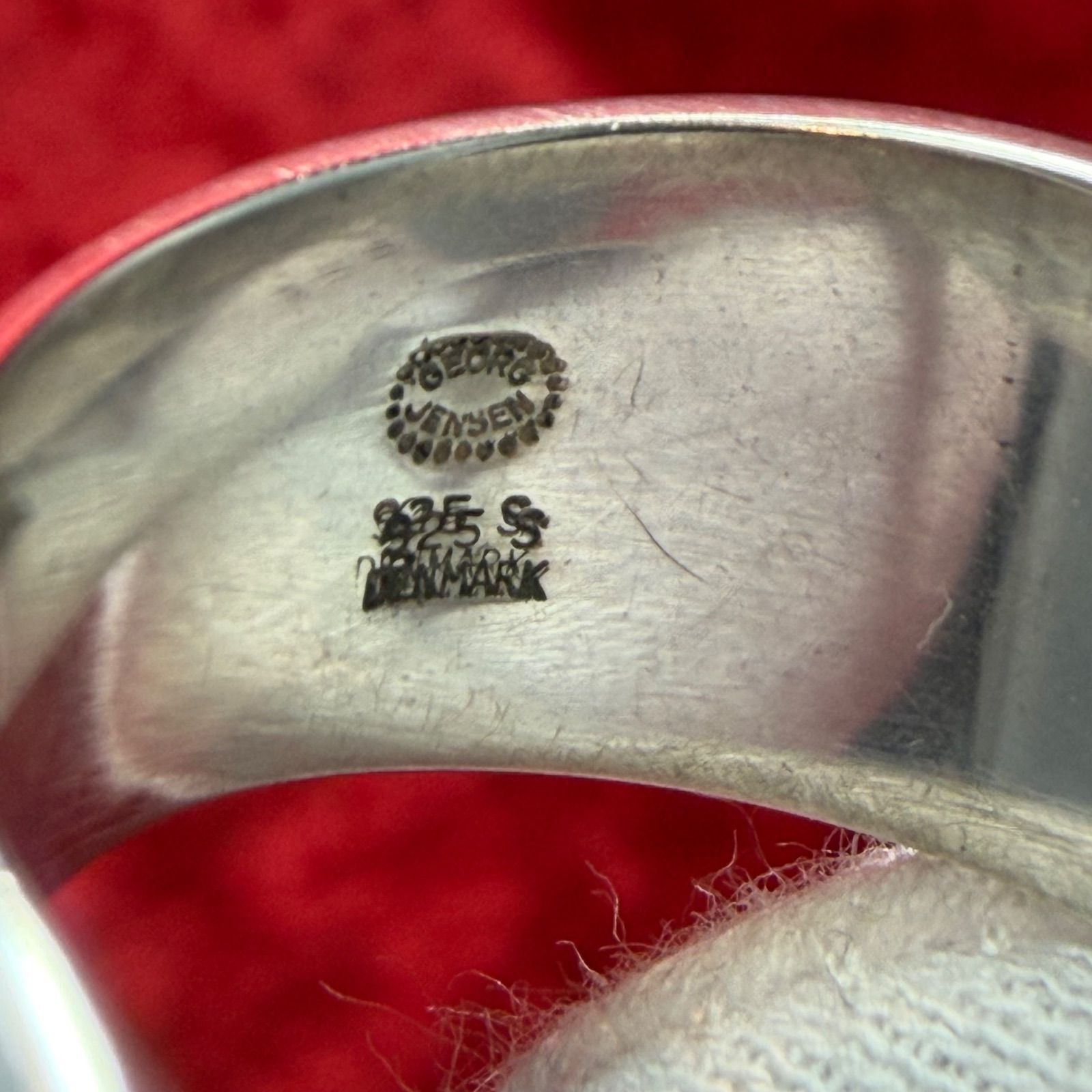美品 リング11号 TORUN ♯156 ジョージジェンセン/ GEORG JENSEN
