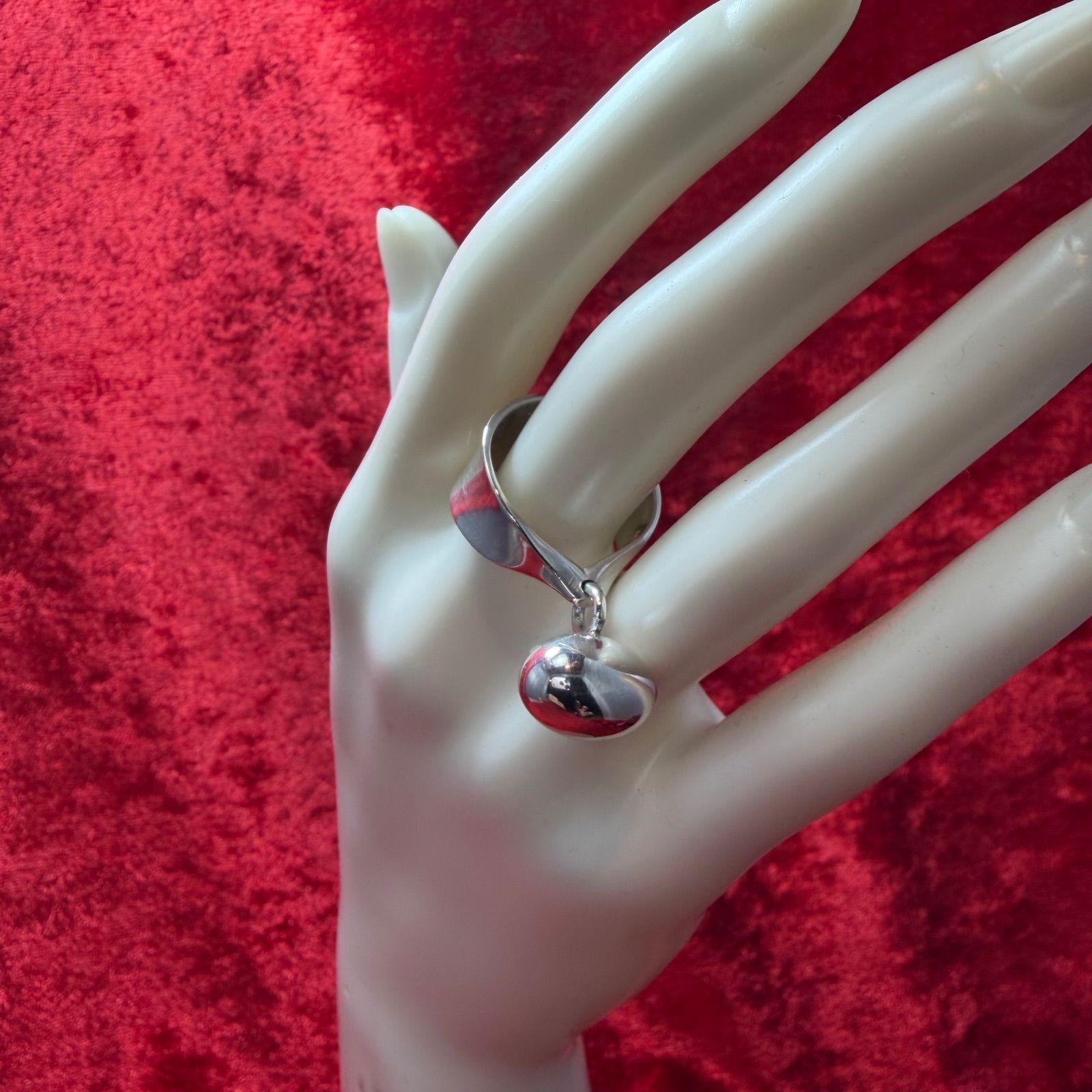 美品 リング11号 TORUN ♯156 ジョージジェンセン/ GEORG JENSEN