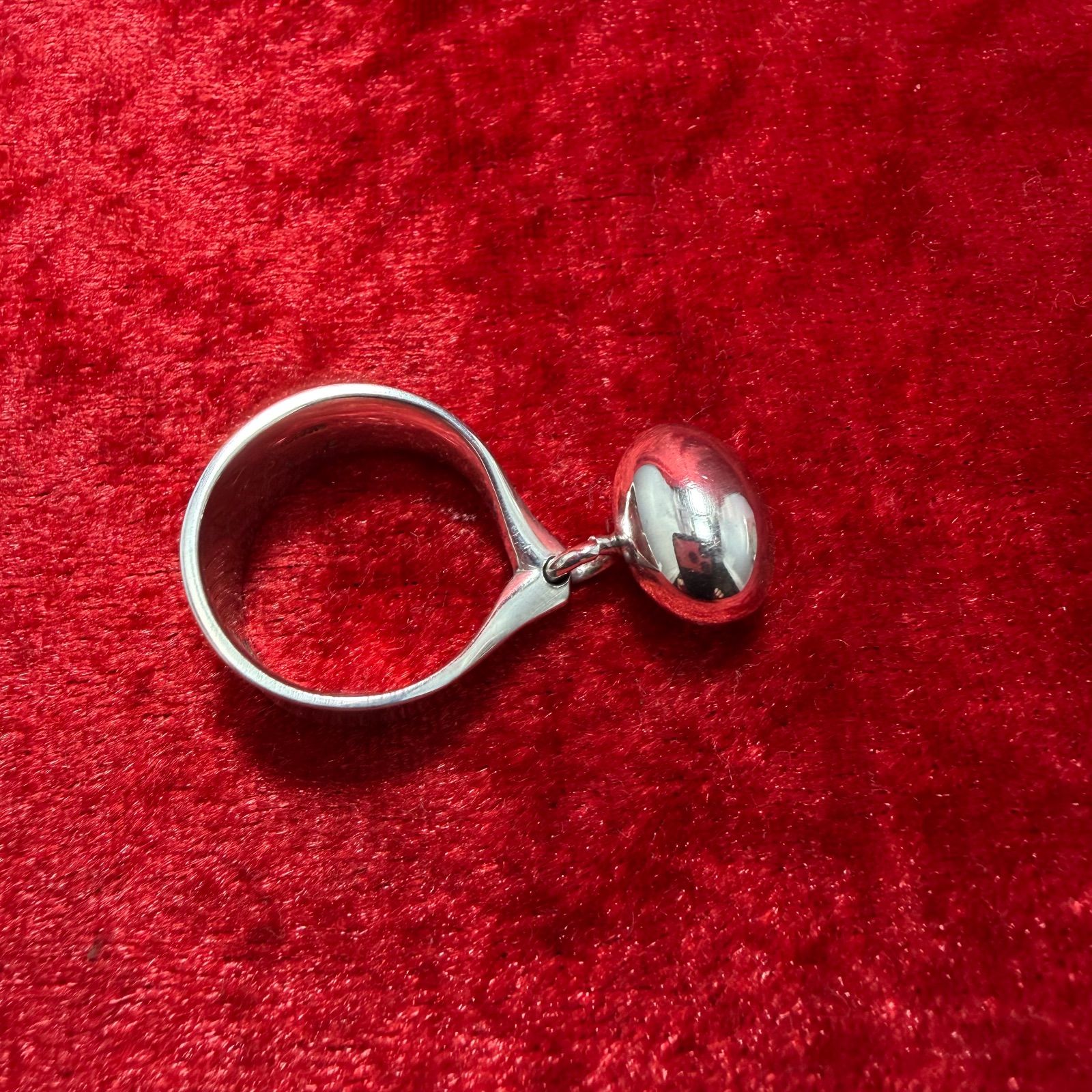 美品 リング11号 TORUN ♯156 ジョージジェンセン/ GEORG JENSEN