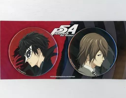 中古】バッジ・ピンズ 雨宮蓮＆明智吾郎 BIG缶バッジセット 特別