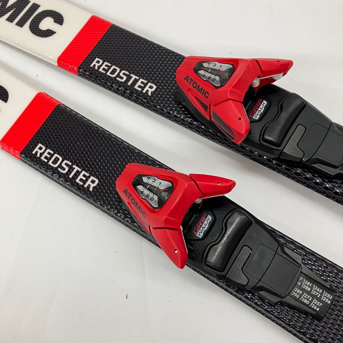 〇〇ATOMIC アトミック REDSTER JX レッドスタースキー板 140cm 現状