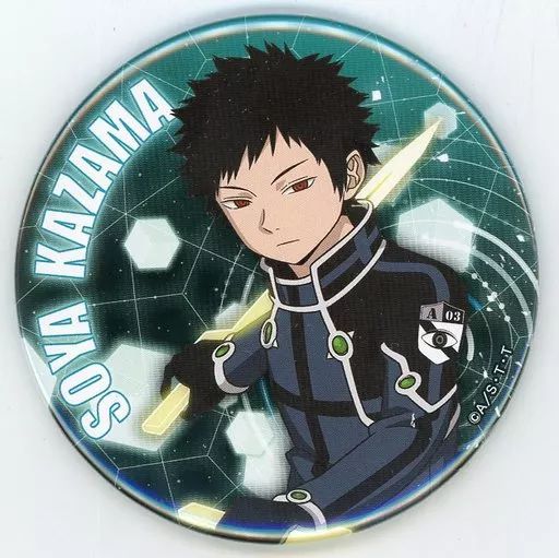 中古】バッジ・ピンズ 風間蒼也 「ワールドトリガー キャラバッジ