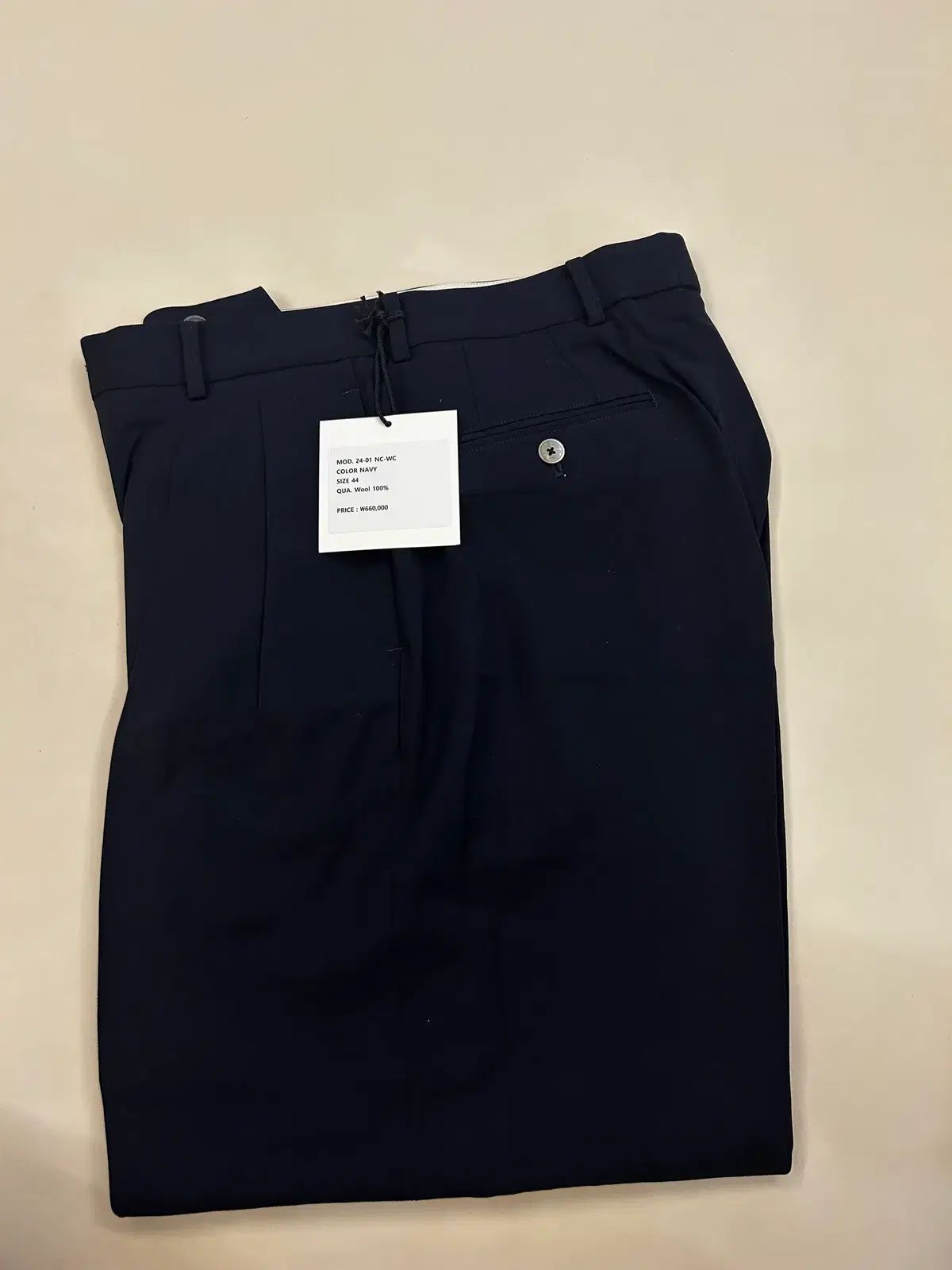 NEAT パンツ ネイビー 24-01 NC-WC