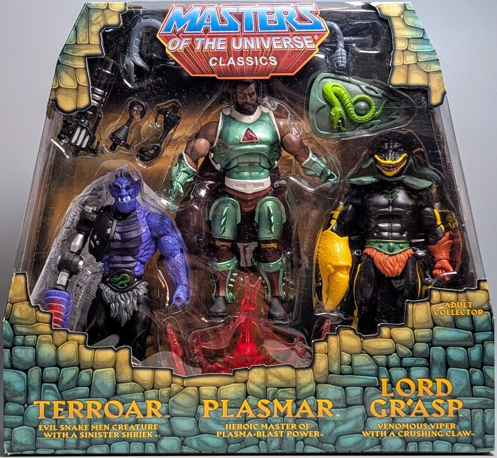 SUPER 7 ACTION FIGURE TERROAR PLASMAR LORD GRASP