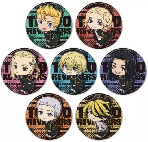 中古】バッジ・ピンズ 全7種セット 「東京リベンジャーズ つんぴっつ