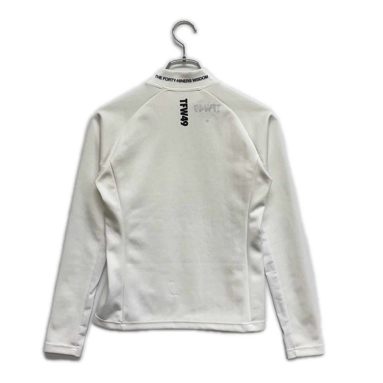 レディース ティーエフダブリュー フォーティーナイン TFW 49 長袖シャツ S ホワイト モックネック