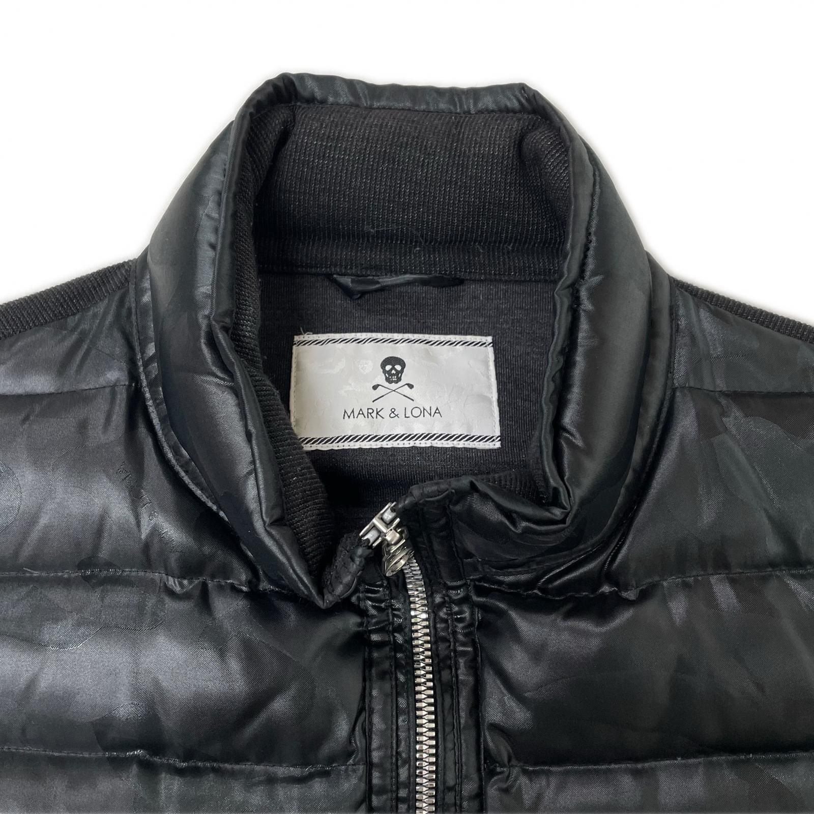 メンズ マークアンドロナ MARK&LONA フルジップアウター M 黒系
