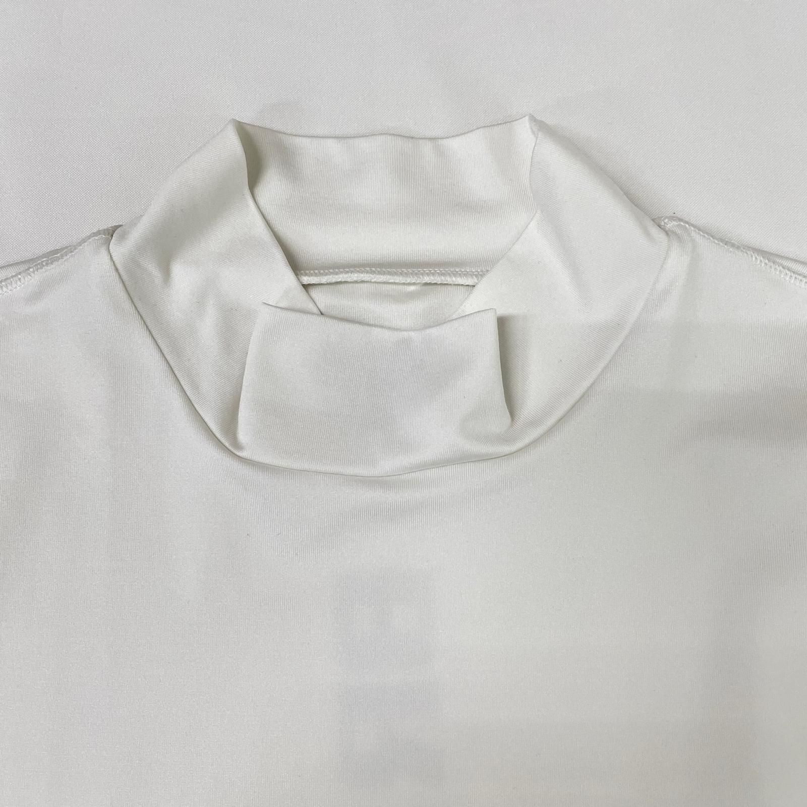 中古 メンズ ブリーフィング BRIEFING 長袖シャツ XL ホワイト モック