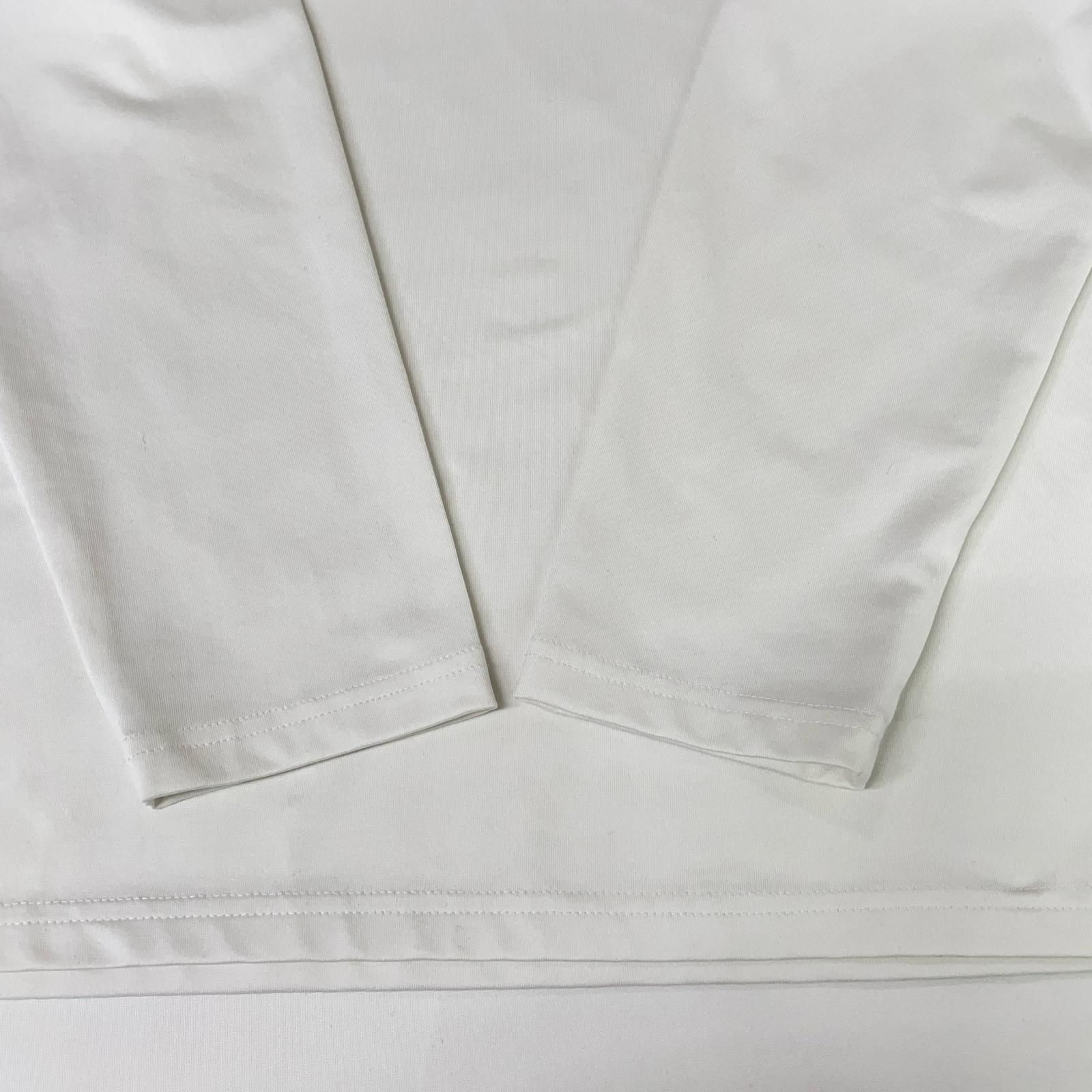 中古 メンズ ブリーフィング BRIEFING 長袖シャツ XL ホワイト モック