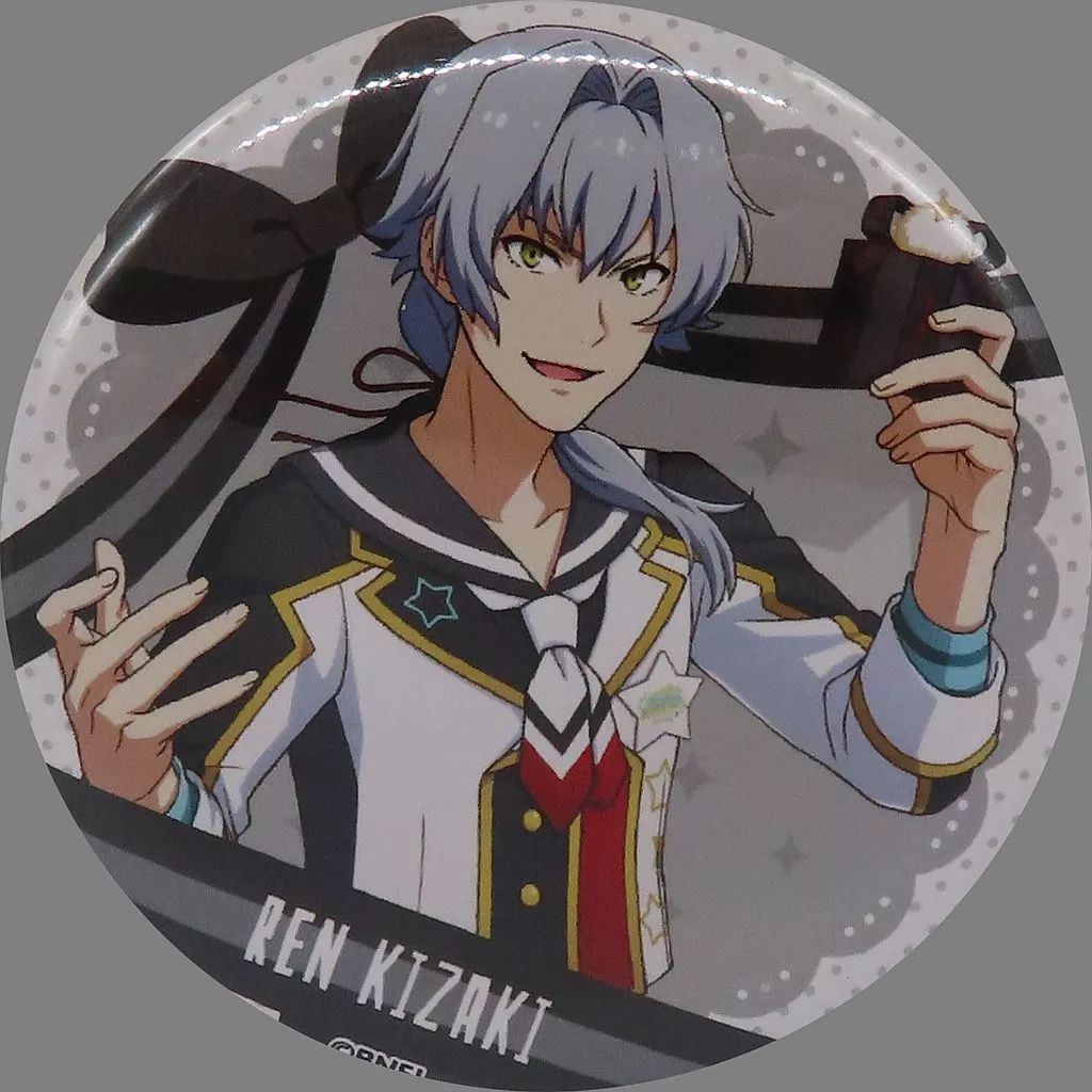 【10th】牙崎漣　缶バッジ 中古】バッジ・ピンズ 牙崎漣(SideMプロミ ギフティアソートメントver