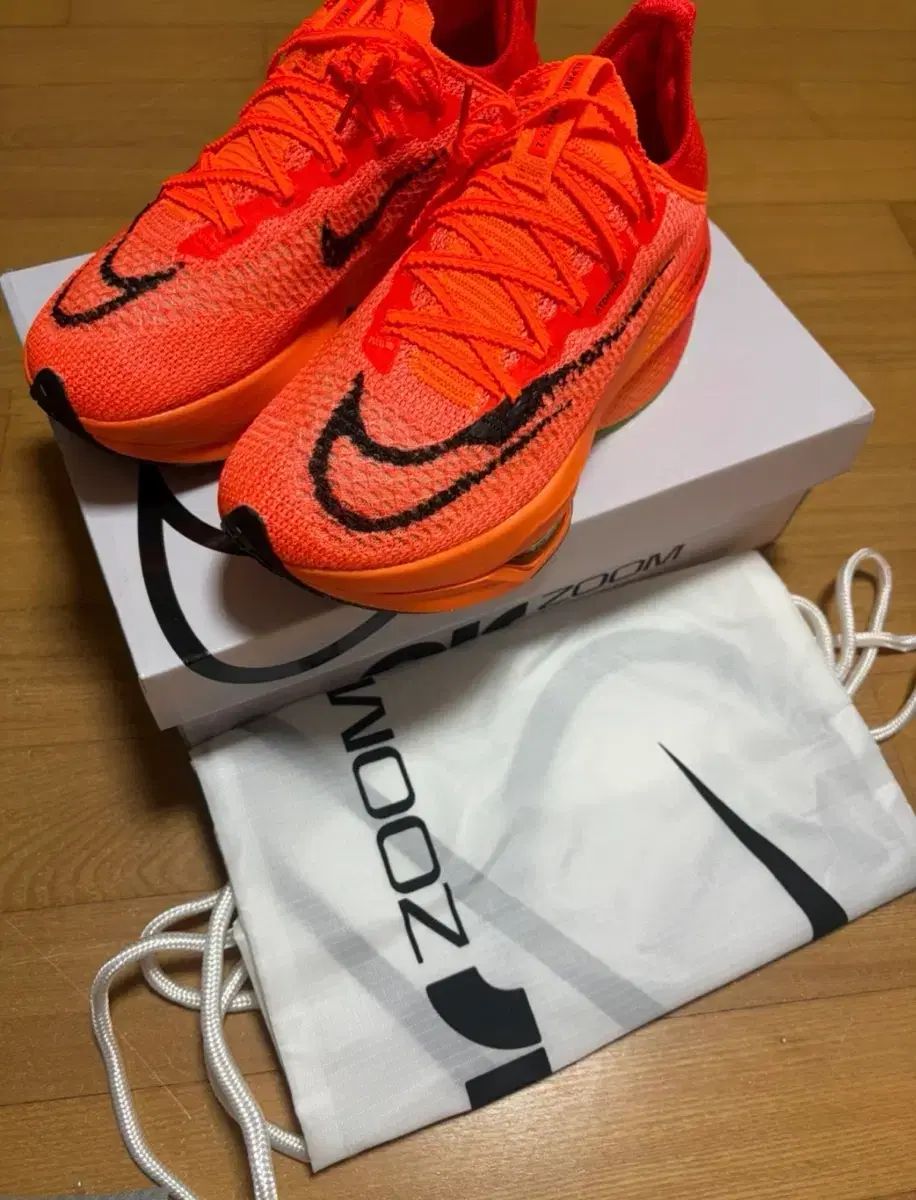 ナイキ エア ズーム アルファフライ ネクスト 2 オレンジ 250