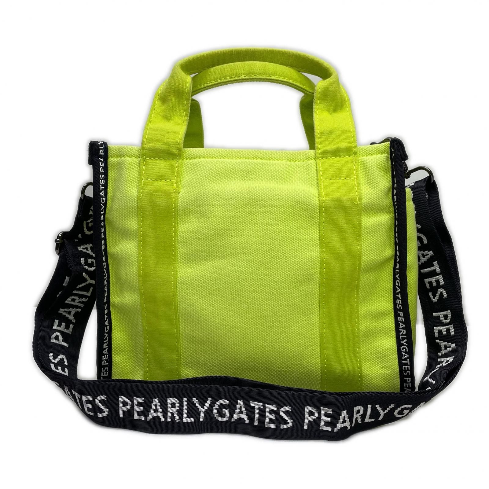 中古 パーリーゲイツ PEARLY GATES カートバッグ フリー ライム