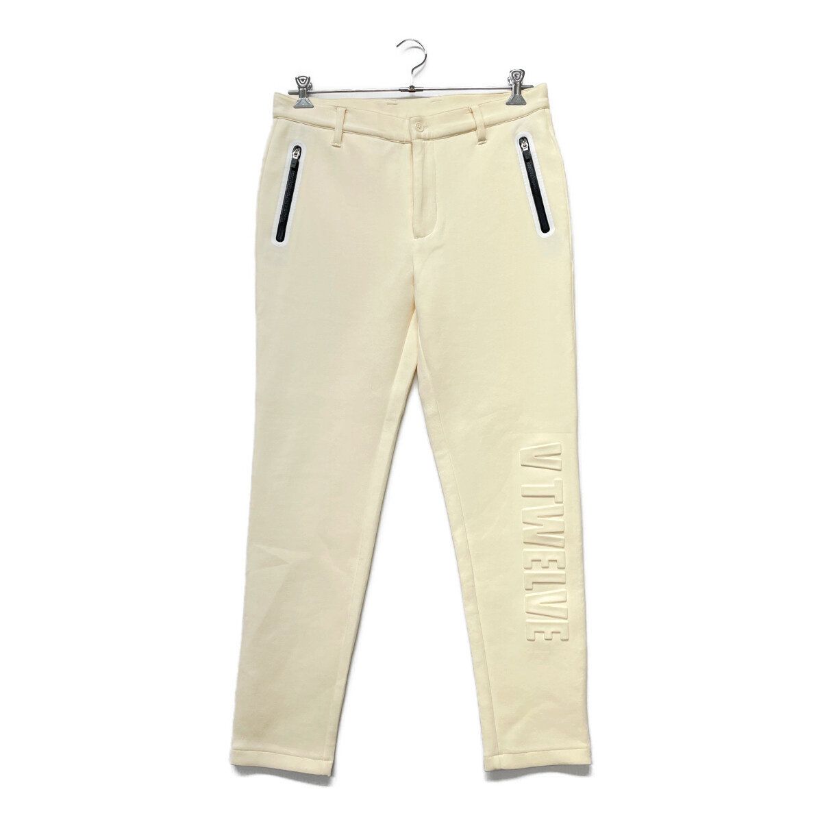 メンズ ヴィ トゥエルヴ V 12 パンツ L ベージュ系 アイボリー系