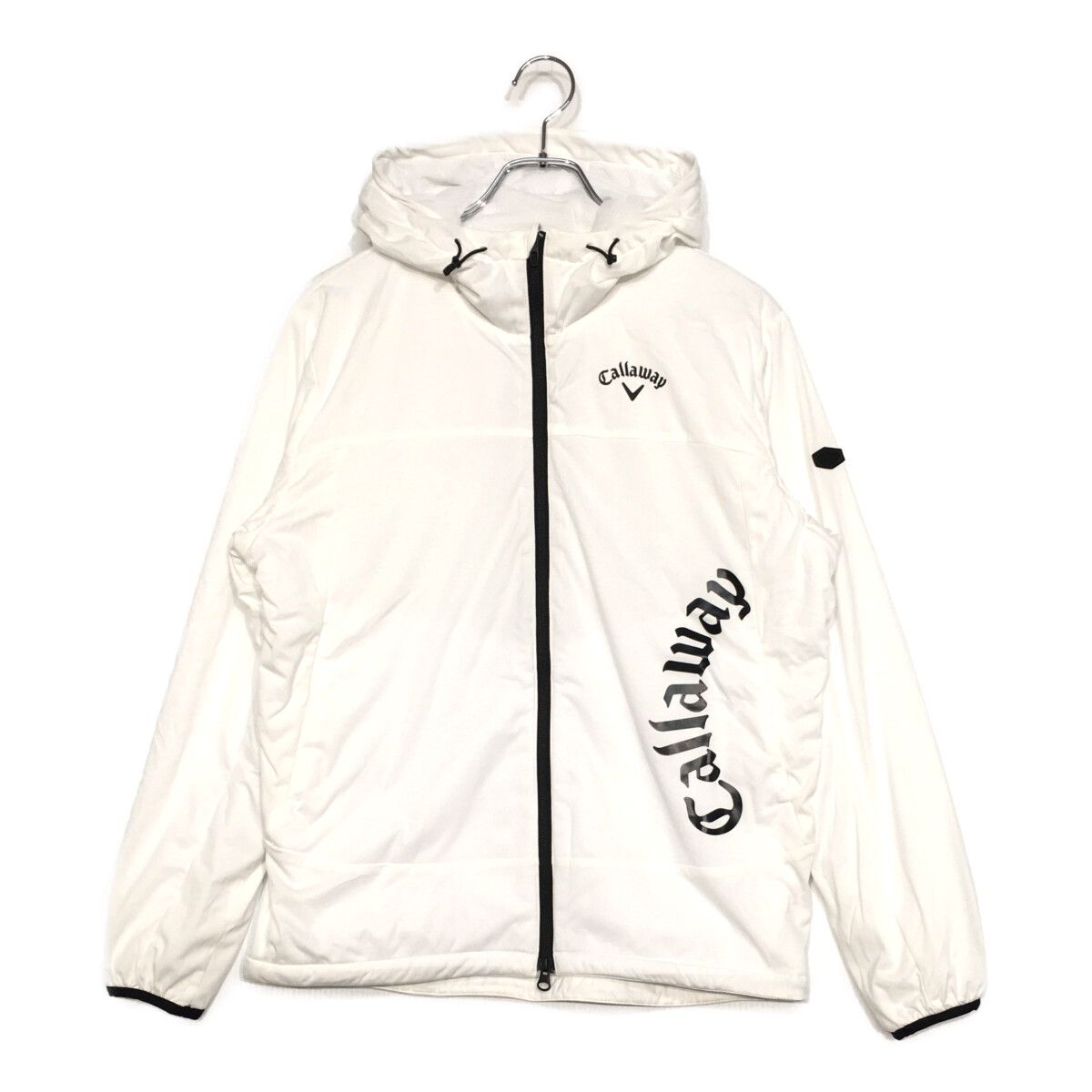 中古 メンズ キャロウェイ Callaway フルジップアウター M 白 メッシュ