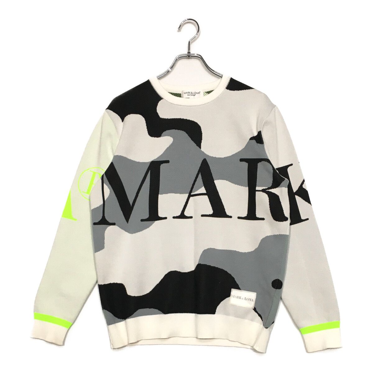 中古 メンズ マークアンドロナ MARK&LONA セーター 48(L) 白 長袖