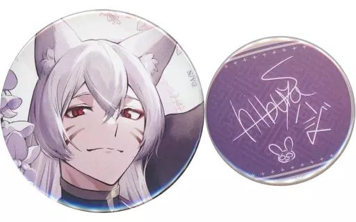 中古】バッジ・ピンズ 渋谷ハジメ 缶バッジ2種セット 「バーチャル