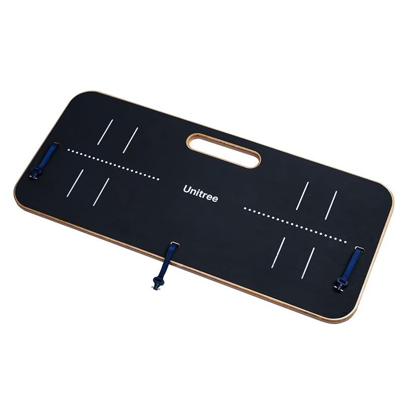 彡Unitree ユニツリー PUMP トレーニングボード 別売 品 滑り止め表面 木製 室内 筋トレ フック付き