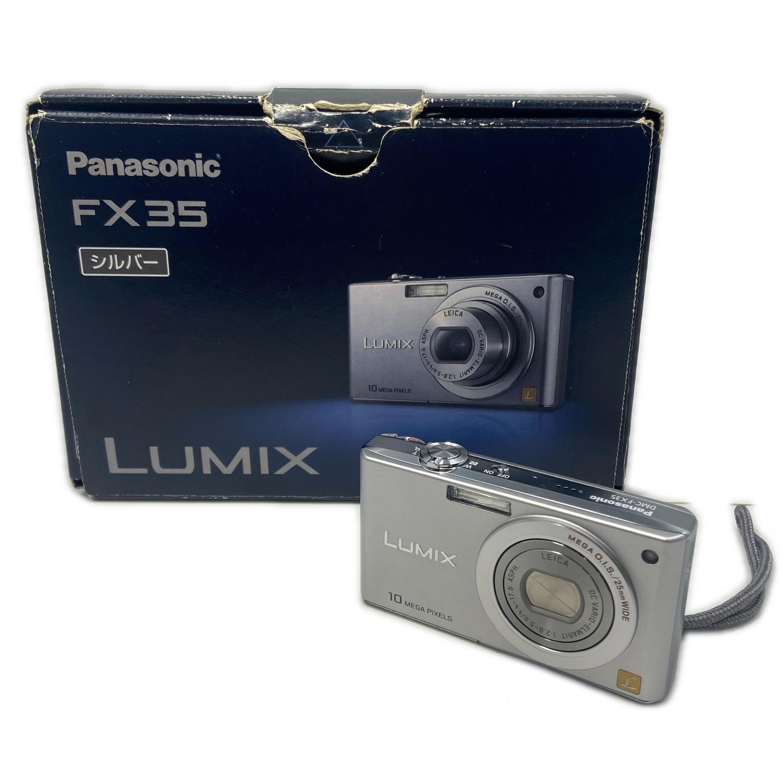 Panasonic パナソニック デジタルカメラ 10MEGA PIXELS LUMIX DMC-FX35