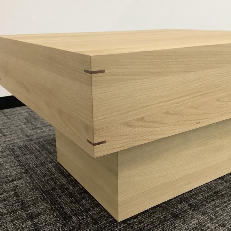 中古 センターテーブル カリモク家具 日本製 ナチュラル ナラ素材 天然