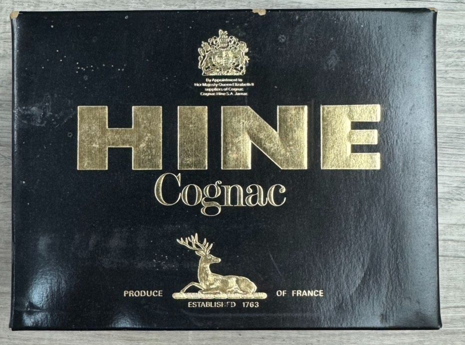 HINE Cognac VSOP コニャック ナポレオン グラス付 お酒 古酒 - メルカリ