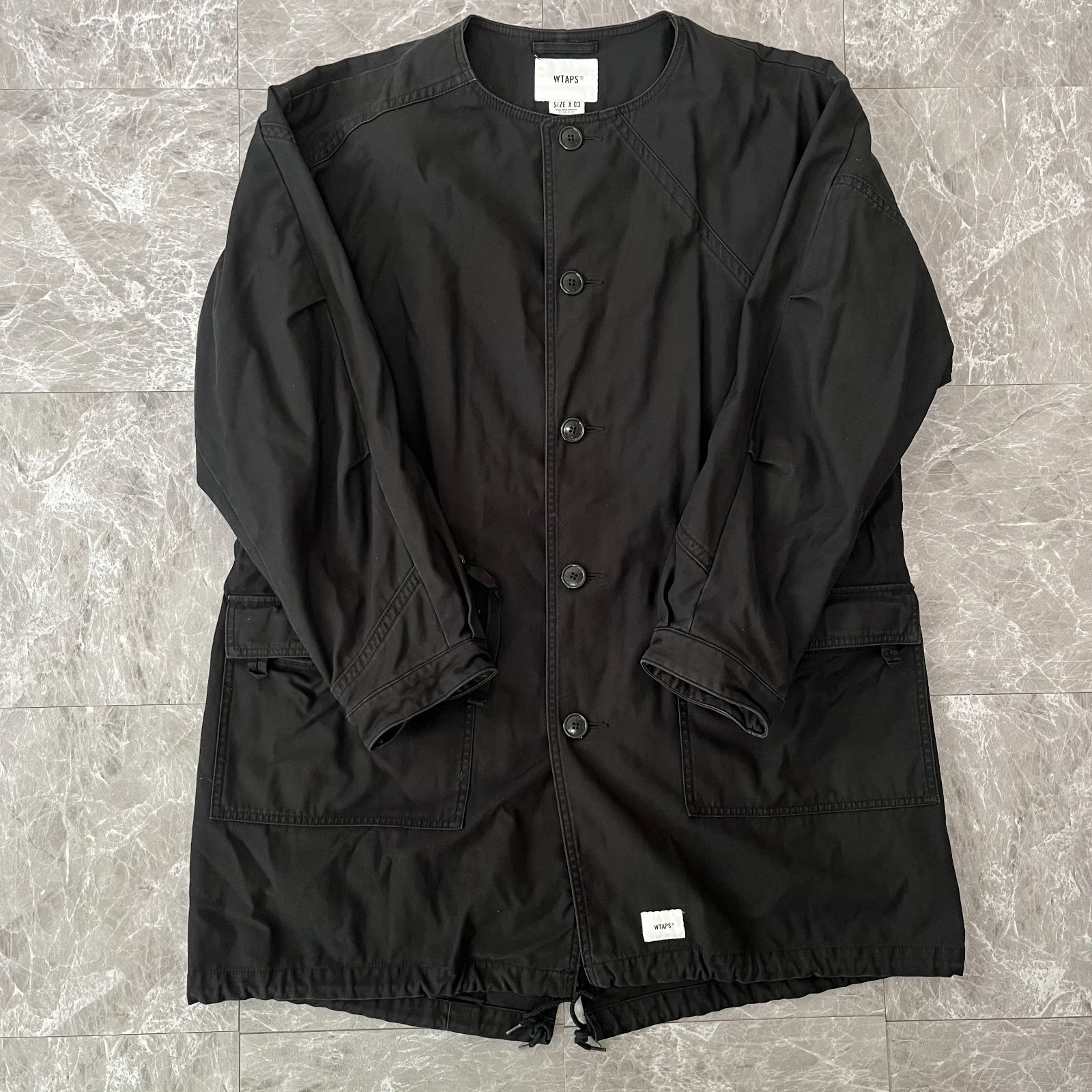 WTAPS ダブルタップス ○ 18SS 181WVDT-JKM01 PEEP/JACKET.NYCO.SATIN 