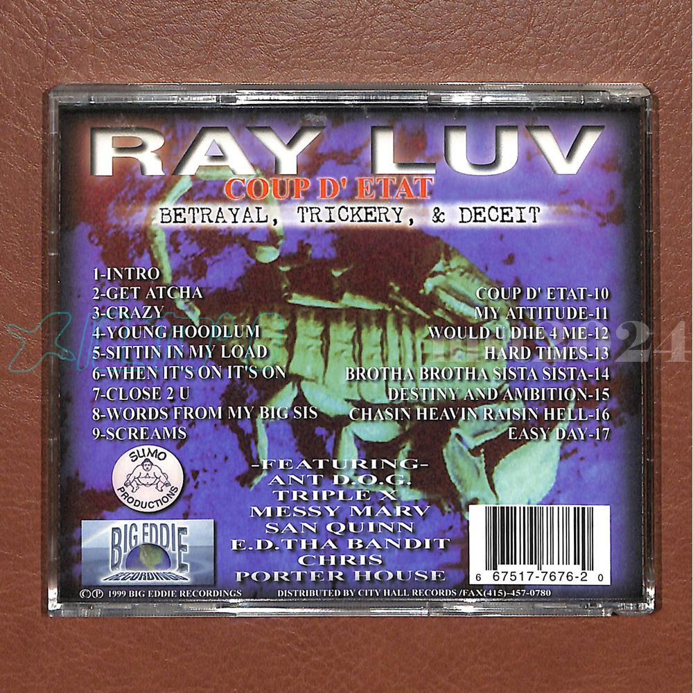 Ray Luv シングルセット　g rap G-RAP/GANGSTA】RAY LUV /COUP D' ETAT [2025/12] - メルカリ