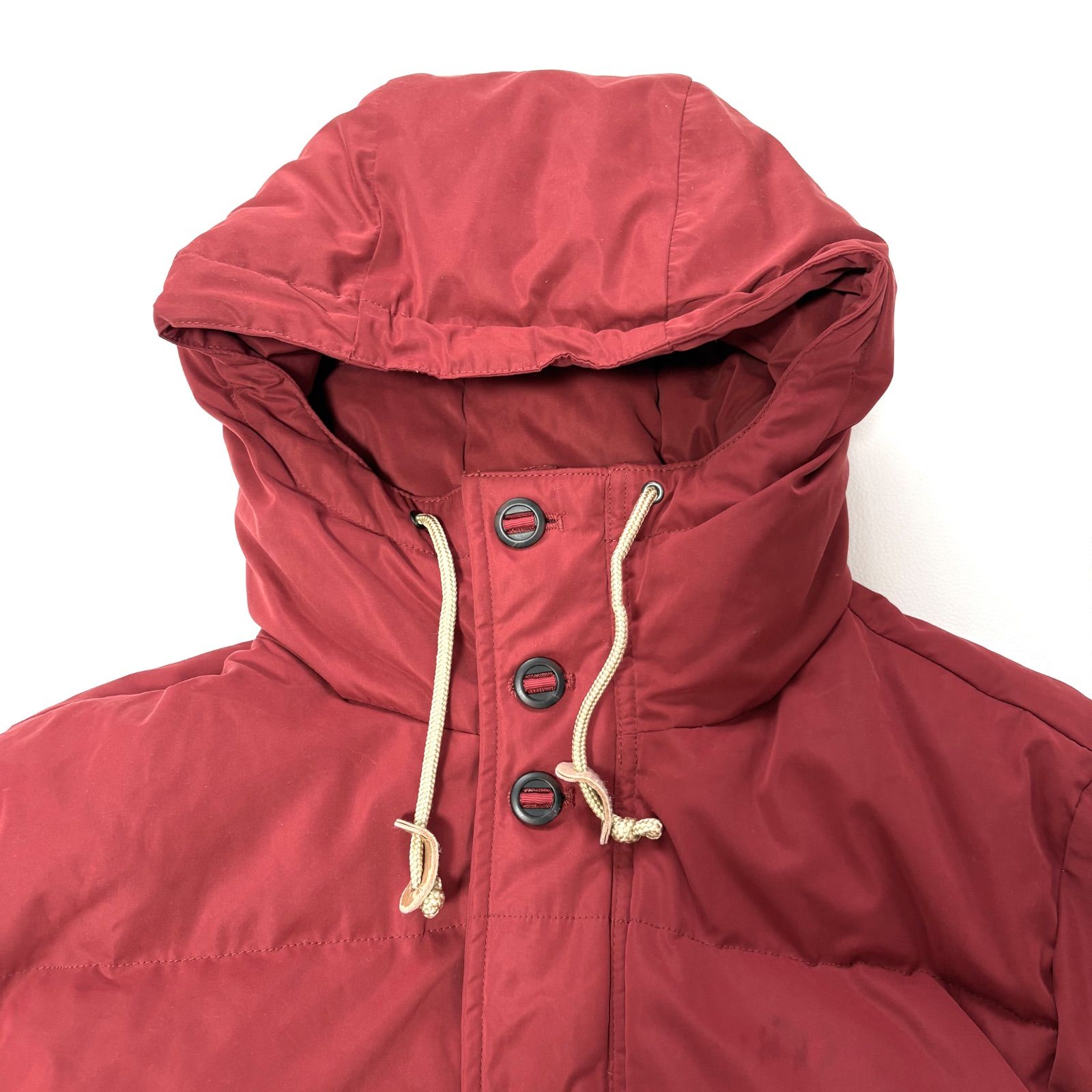 CAMP7／キャンプセブン】 ダウンジャケット レッド系 M - メルカリ