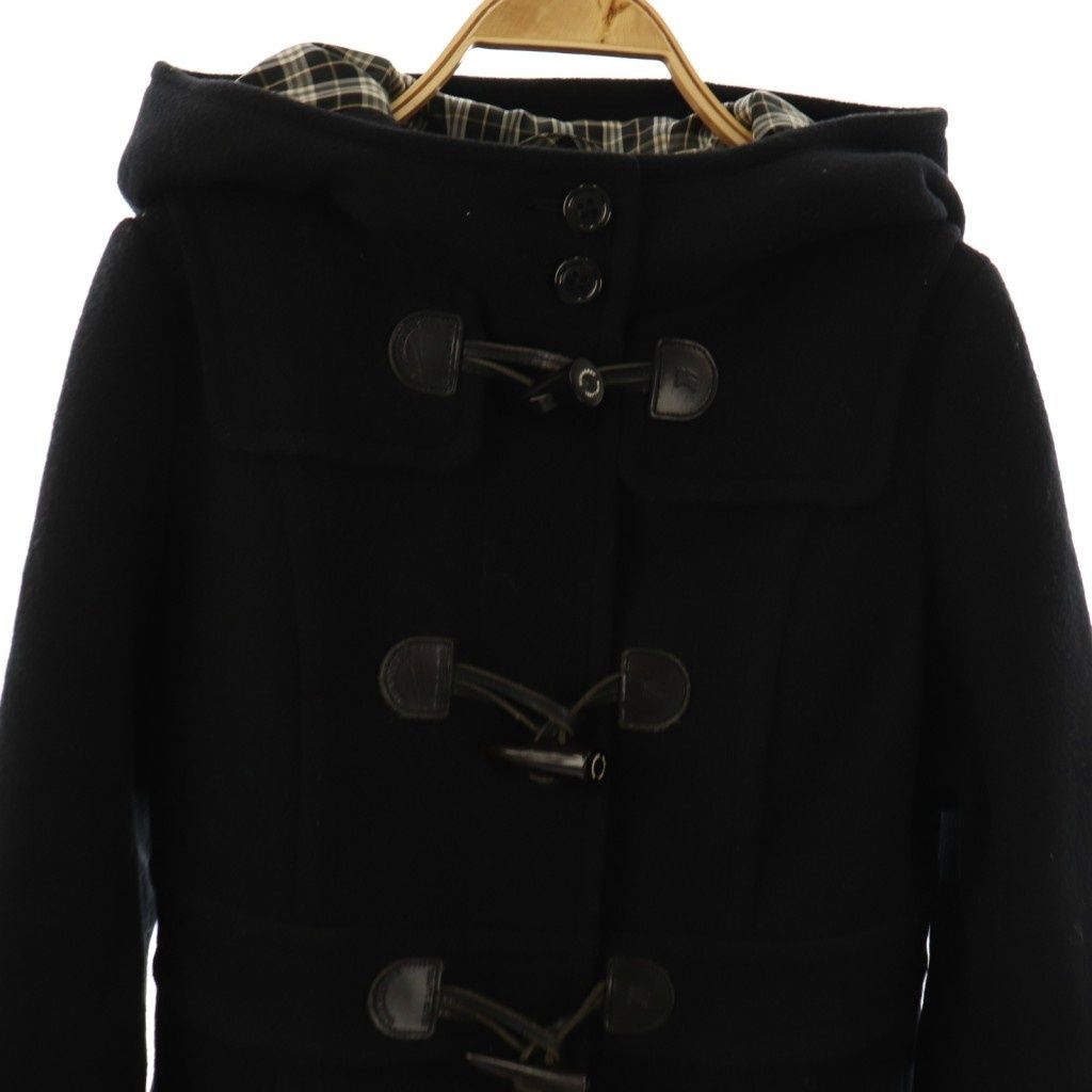 バーバリーブルーレーベル BURBERRY BLUE LABEL 裏地チェックダッフル