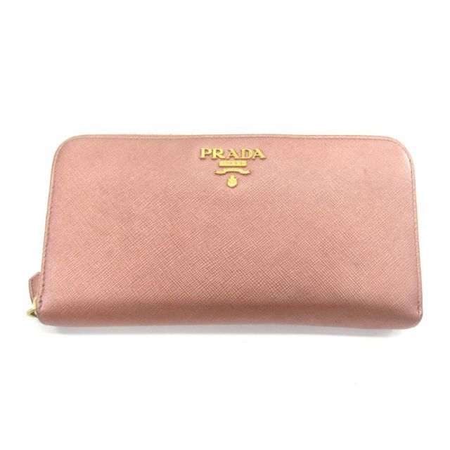 PRADA プラダ サフィアーノ ラウンドファスナー ウォレット 財布 ∠UP4881