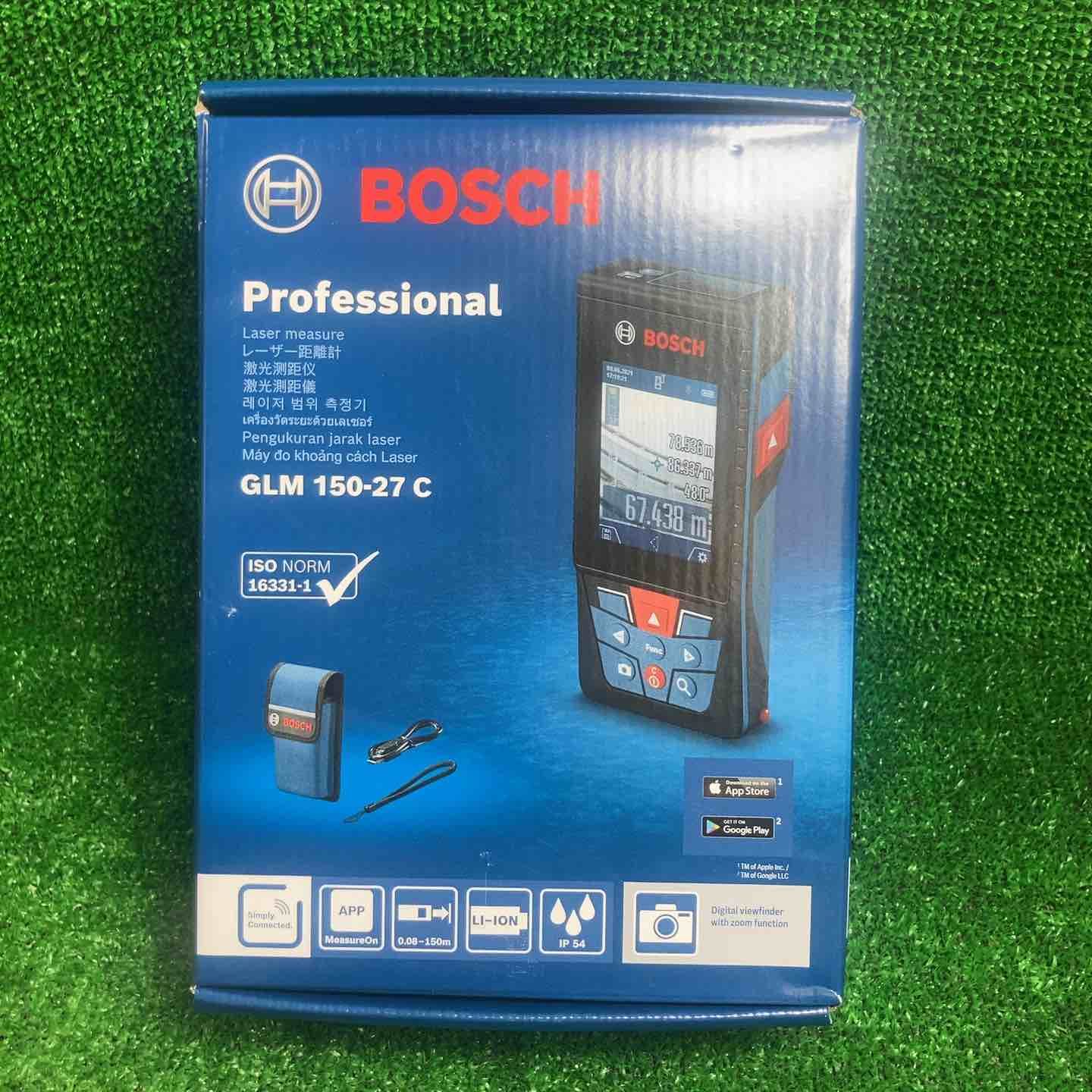 ボッシュ BOSCH データ転送レーザー距離計 GLM 150 27 C