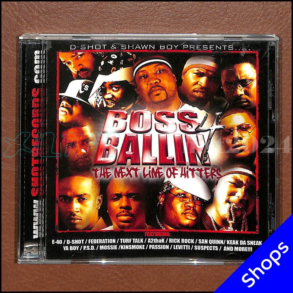 G-RAP/GANGSTA】D-SHOT & SHAWN BOY presents BOSS BALLIN 4 [2025/12