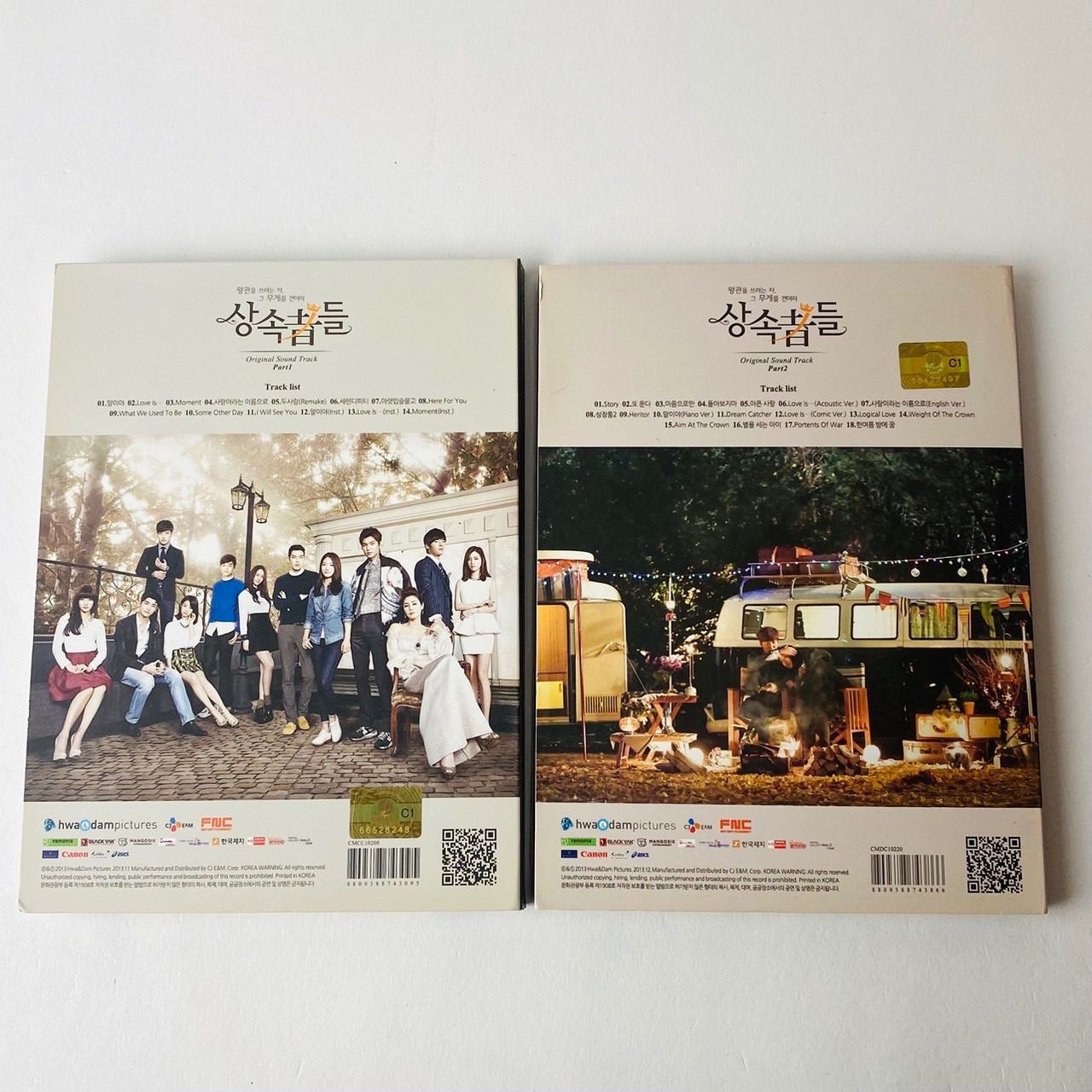 相続者たち」 OST Part 1 & 2 オリジナル・サウンドトラック 韓国 相続者たち」 OST Part 1 & 2 オリジナル・サウンドトラック 韓国