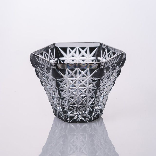 2026年 黒切子 酒杯 昴 SUBARU 薩摩切子 薩摩びーどろ工芸