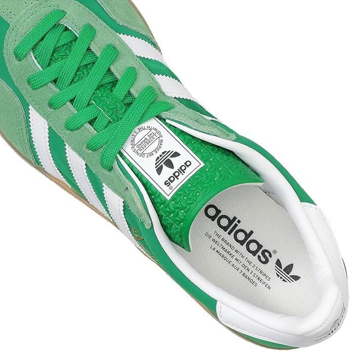 アディダス ガゼル インドア GAZELLE INDOOR グリーン フットウェアホワイト ヘイジーグリーン IE 6605 24.5 cm モカシン 靴